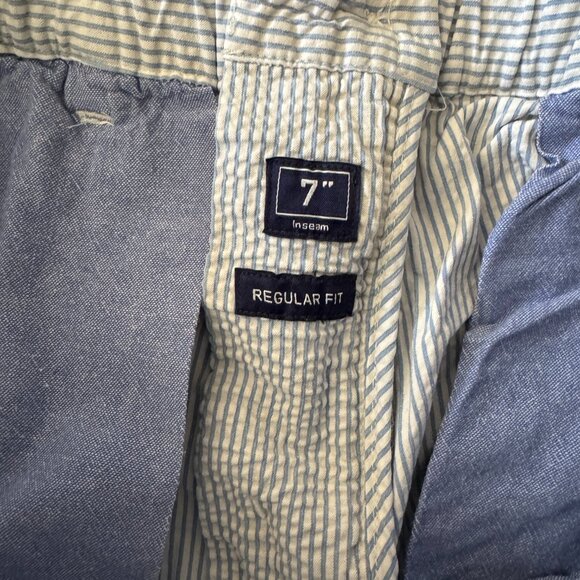 Chubbies Men's seersucker shorts, Small, Blue and white - Picture 2 of 4